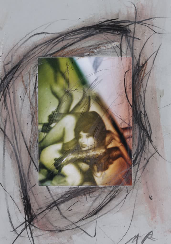 Arnulf Rainer, Pierre Molinier Ubermalung #5, 2008