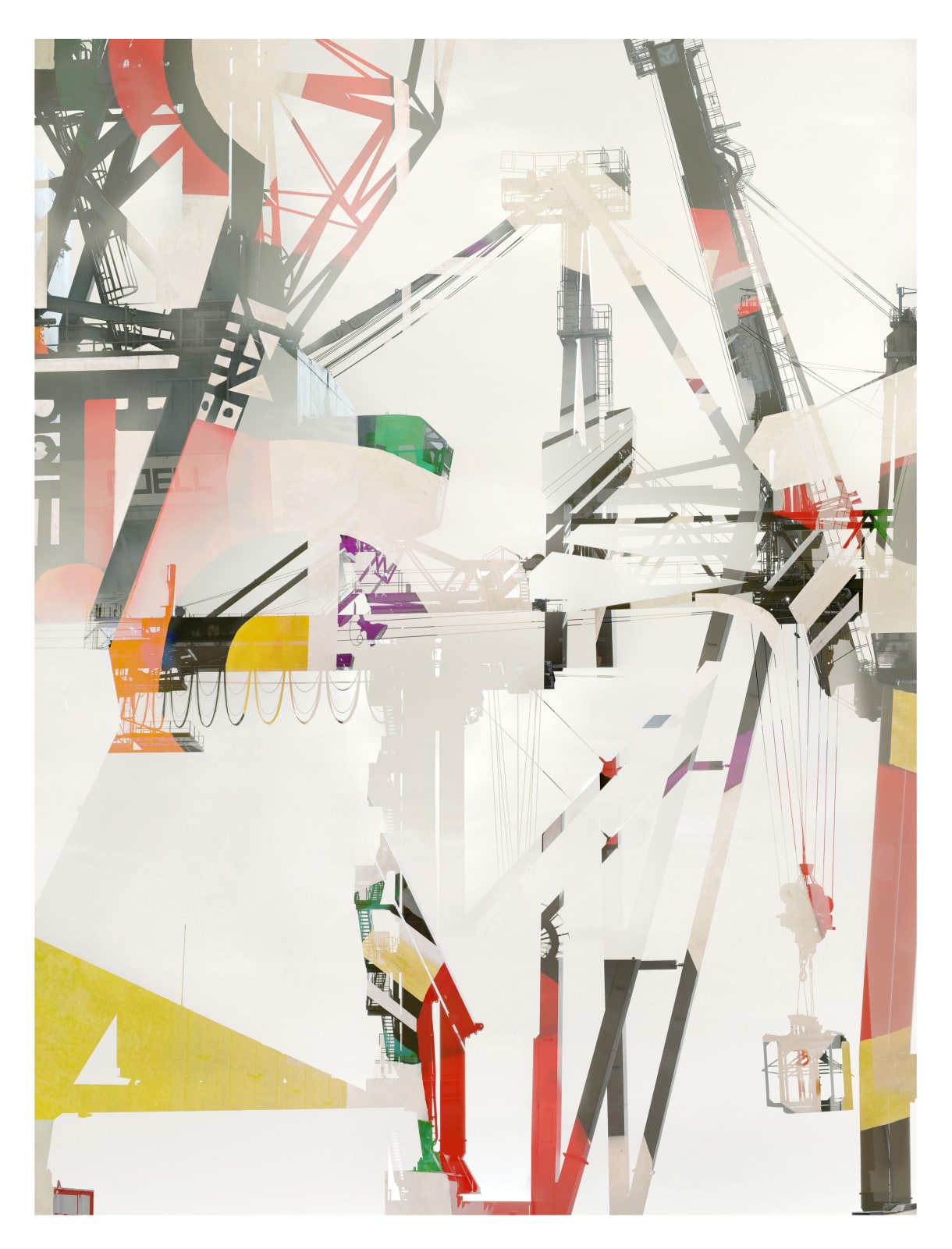 Stéphane Couturier, Série 'Les nouveaux Constructeurs' Sète - Port de Commerce n° 4, 2018