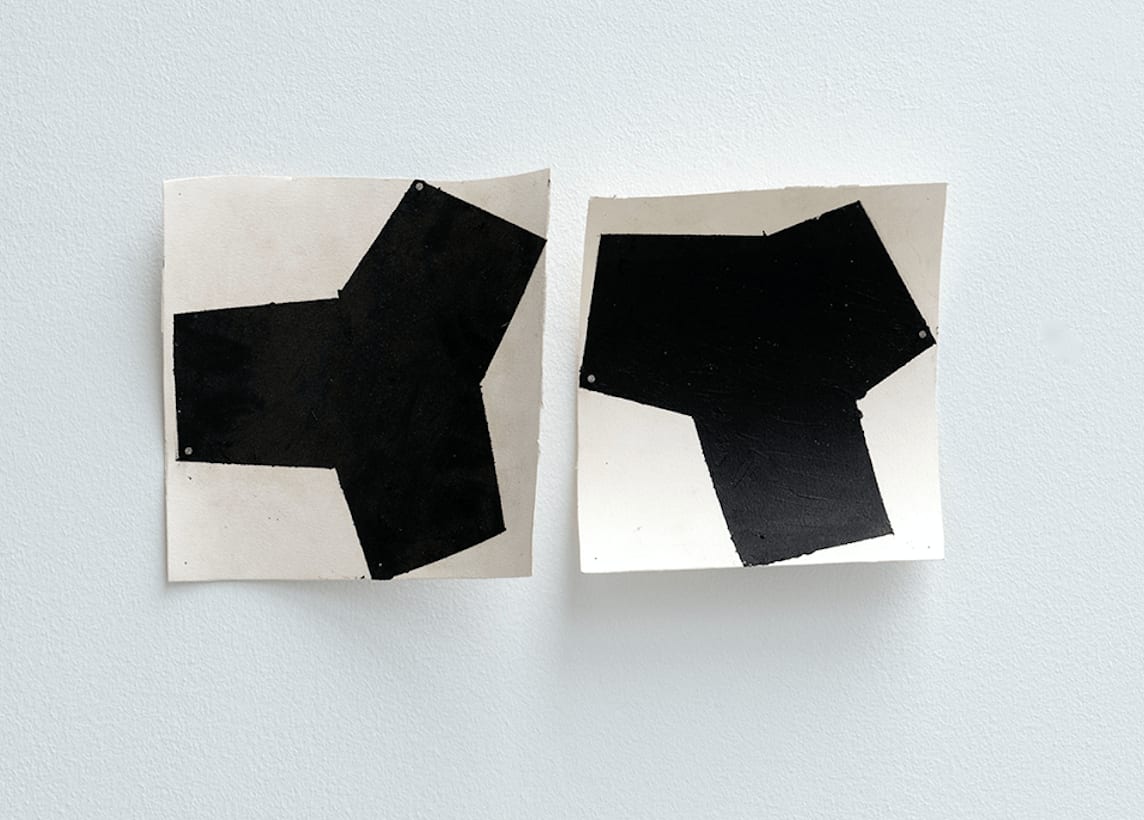 Richard Nonas, Curl drawing, 2016