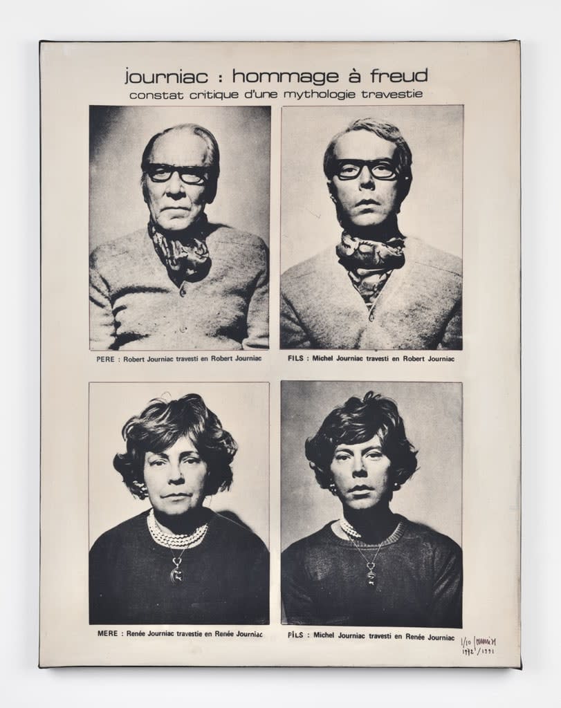 Michel Journiac, Hommage à Freud - Constat critique d'une mythologie travestie, 1972