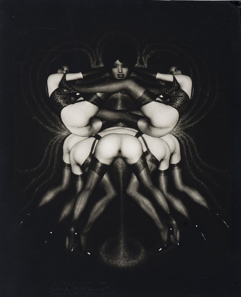 Pierre Molinier, Le triomphe des tribades ou Sur le pavois, 1969
