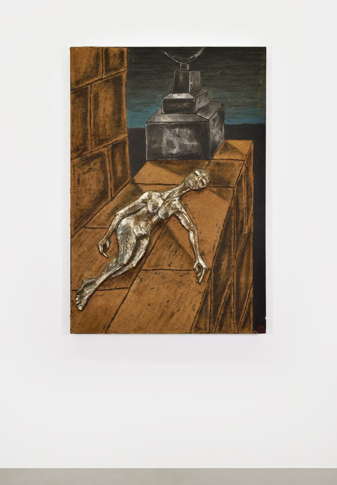 Pierre Bettencourt, La Ville abandonnée, 1960