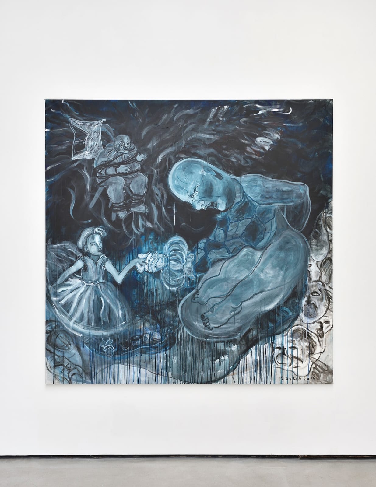 Soufia ERFANIAN, The Frozen Years (Lies That Bled Blue), 2025