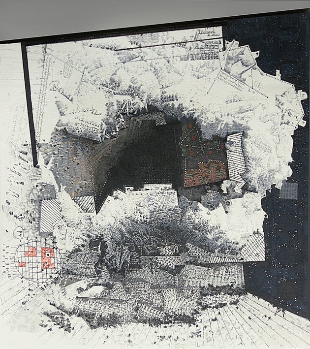Jean-Olivier Hucleux, Dessin de déprogrammation 1992 N°23, 1992