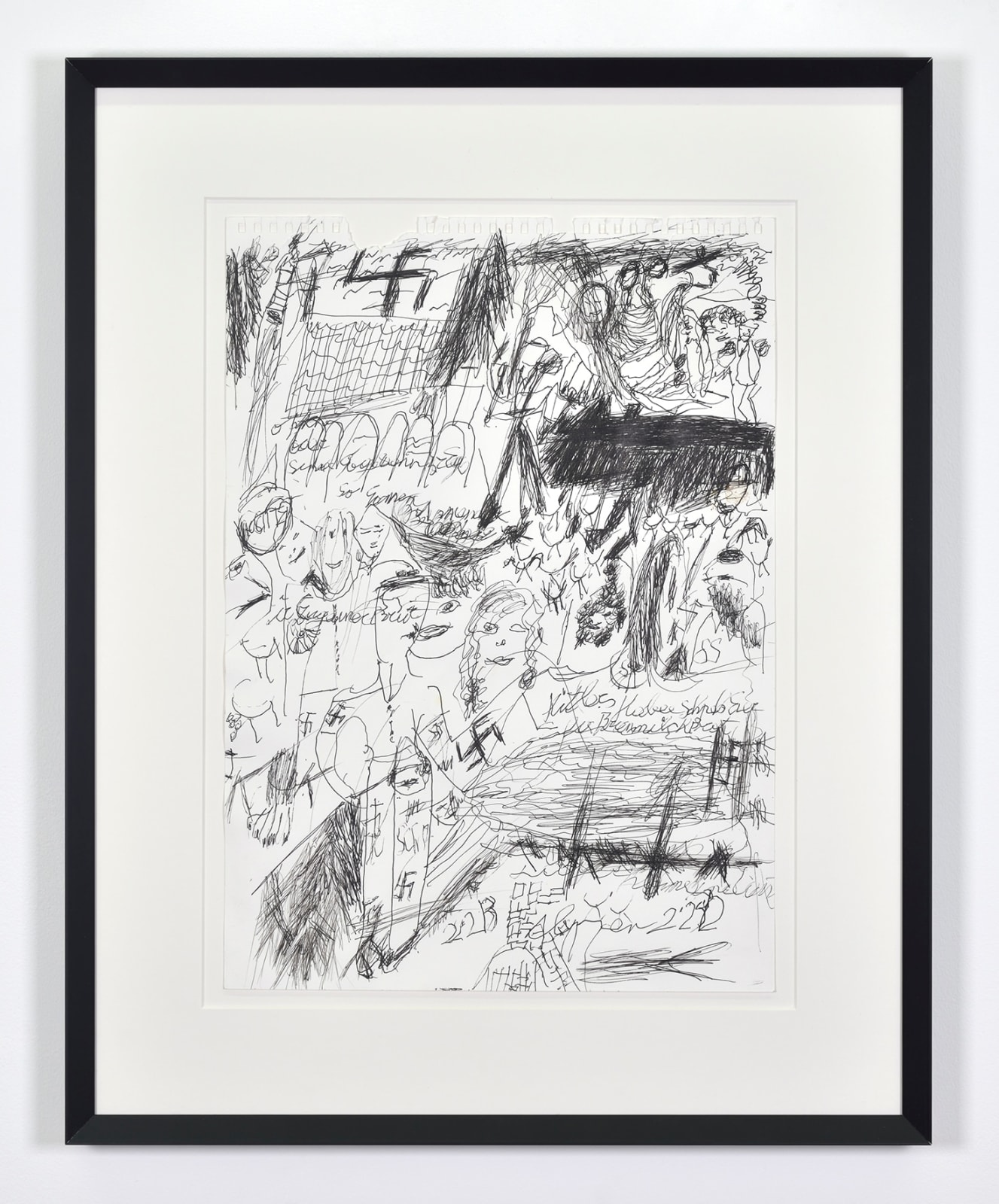 Ceija Stojka, Sans titre, ref 875, Non daté