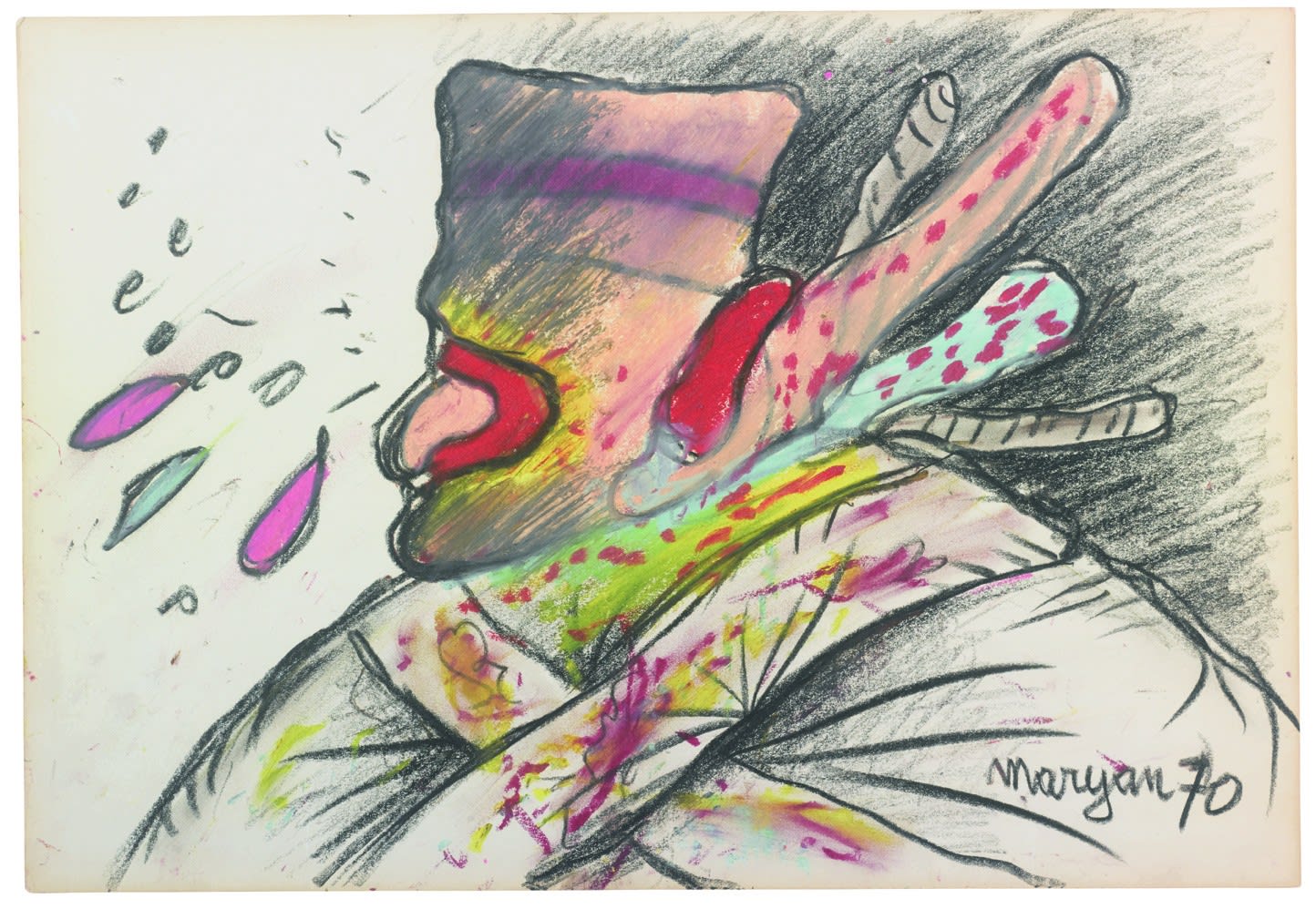 Maryan, Sans titre, 1970