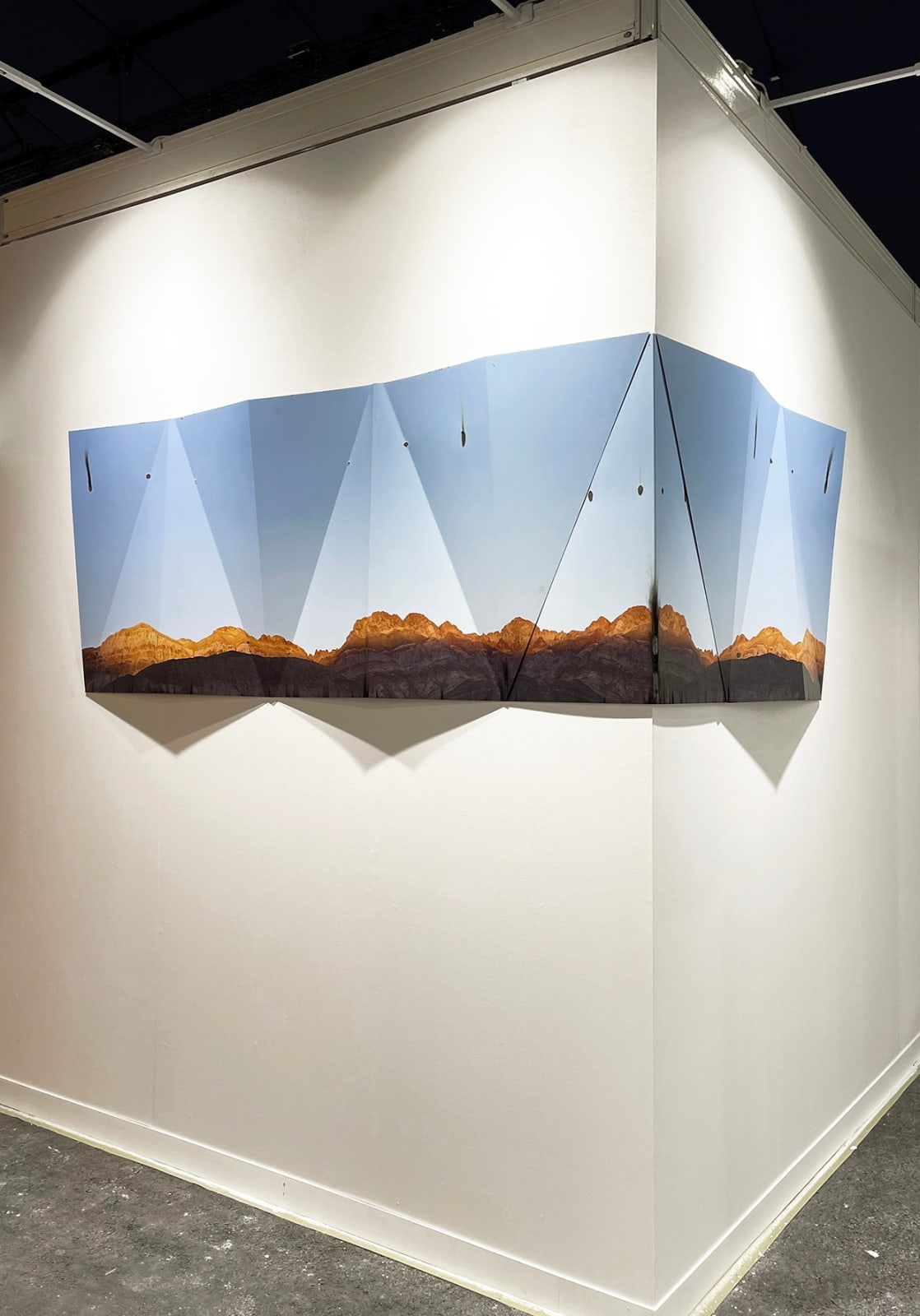 Letha Wilson, Death Valley Steel Fold, 2021