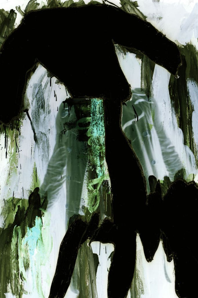 Thibault Hazelzet, Autoportrait recyclé #12, 2011