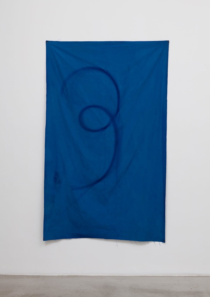Sam Falls, Untitled (Blue 5, Topanga, CA), 2012