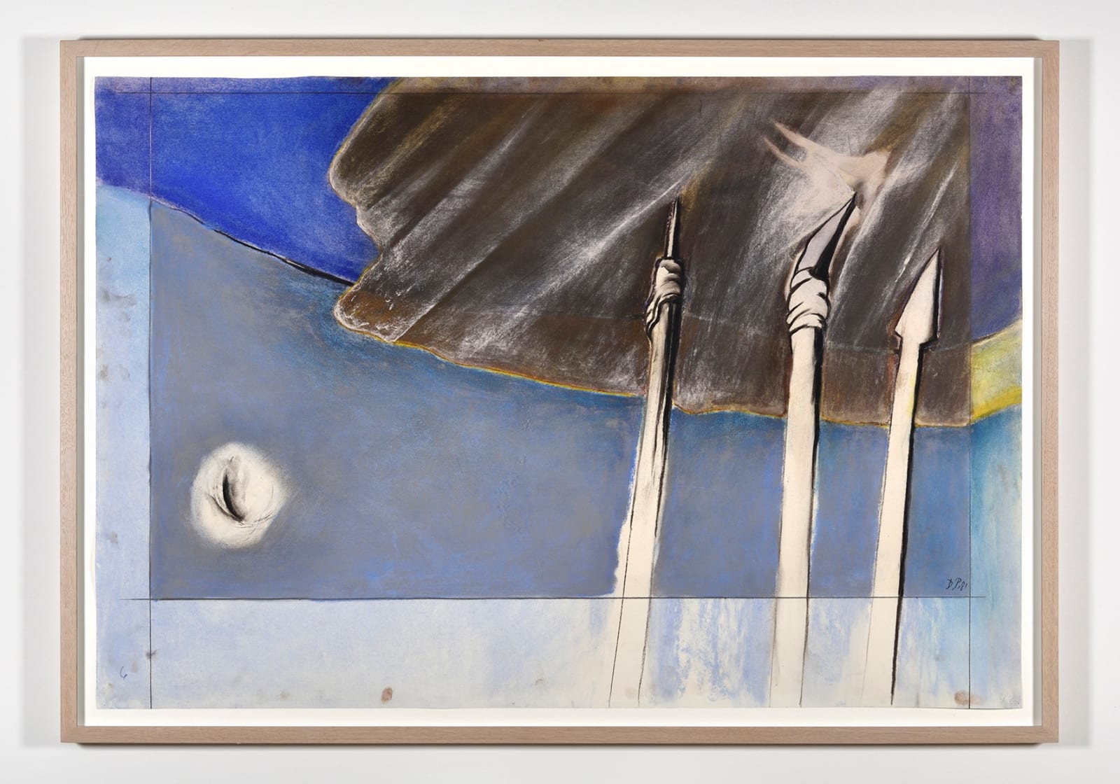 Daniel Pommereulle, La Fatigue du Ciel (série), 1981