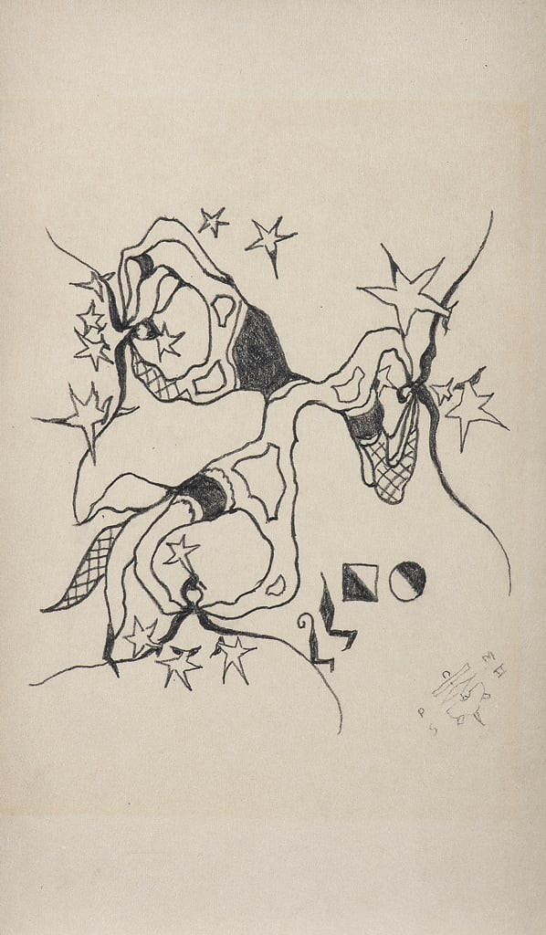 Pierre Molinier, Les seins étoilés n°2, circa 1958