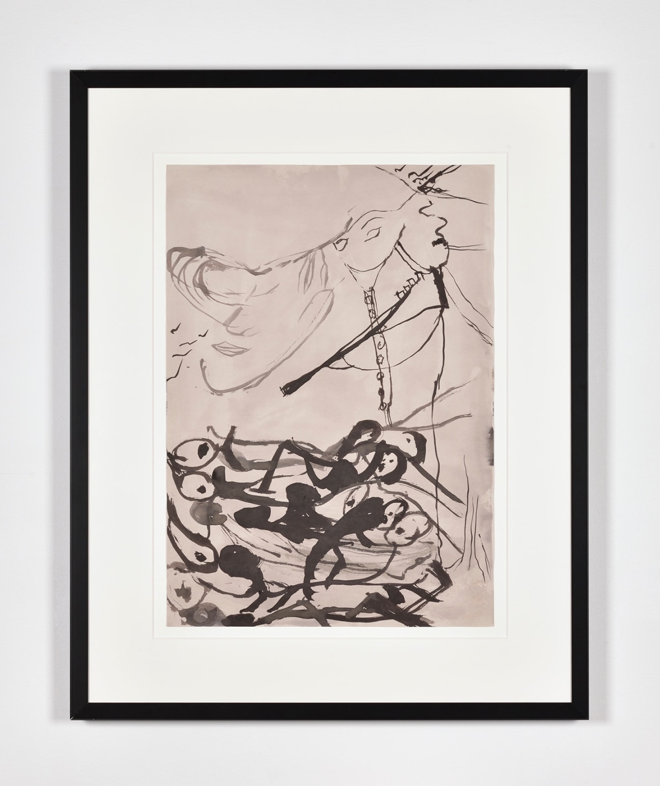 Ceija Stojka, Sans titre (Bergen-Belsen), 2011