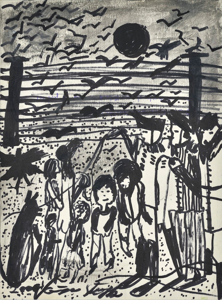 Ceija Stojka, Sans titre, ref 929, 2008