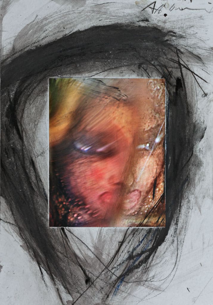 Arnulf Rainer, Pierre Molinier Ubermalung #8, 2008
