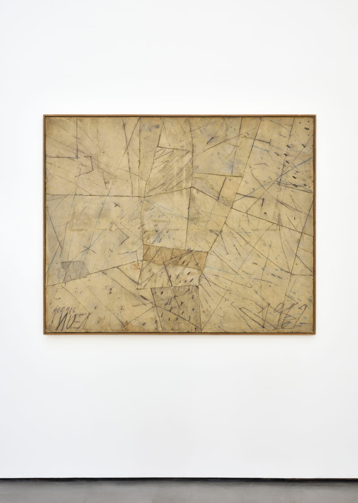 Georges Noël, Assemblage palimpseste, 1962 (novembre)