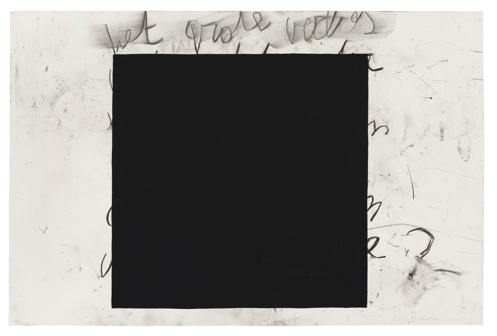 Philippe Vandenberg, Sans titre, 1995-1996