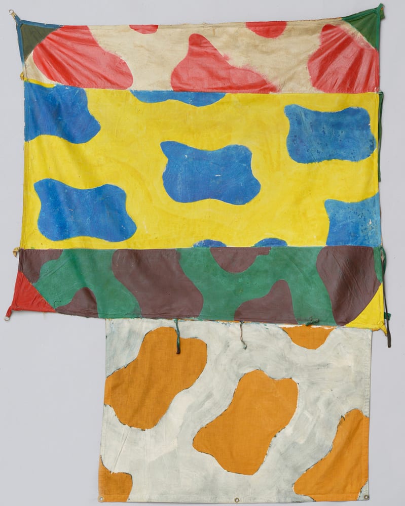 Claude Viallat, Composition, 1977