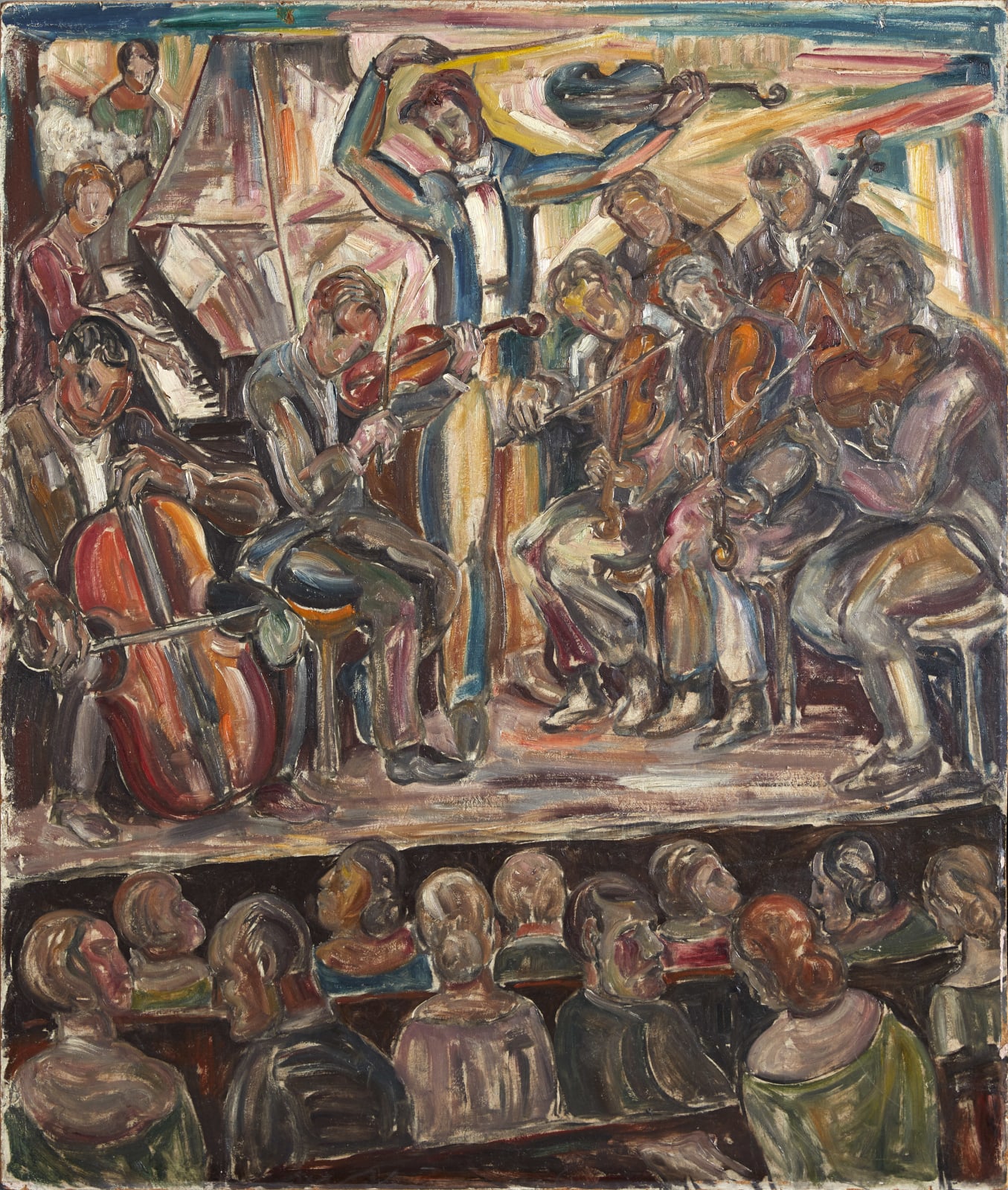 Heinrich Steinhagen, Im Konzert, um 1935
