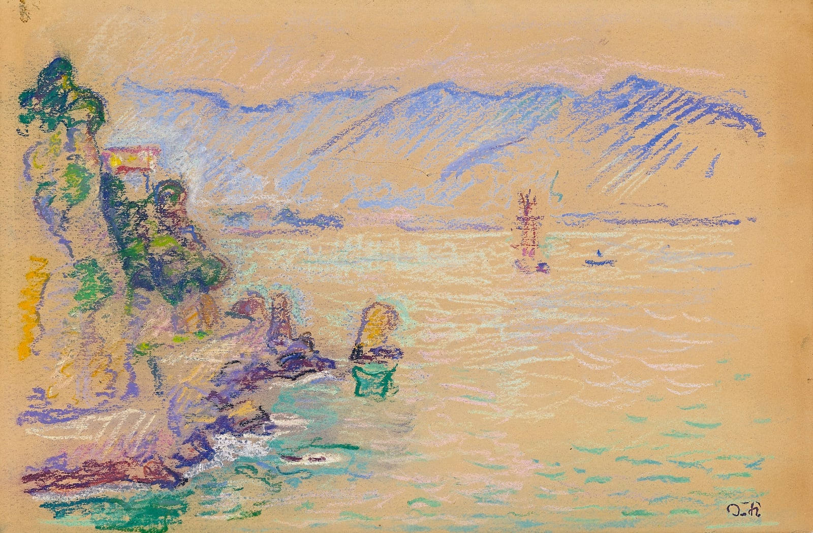 Ivo Hauptmann, Bergsee, 1908