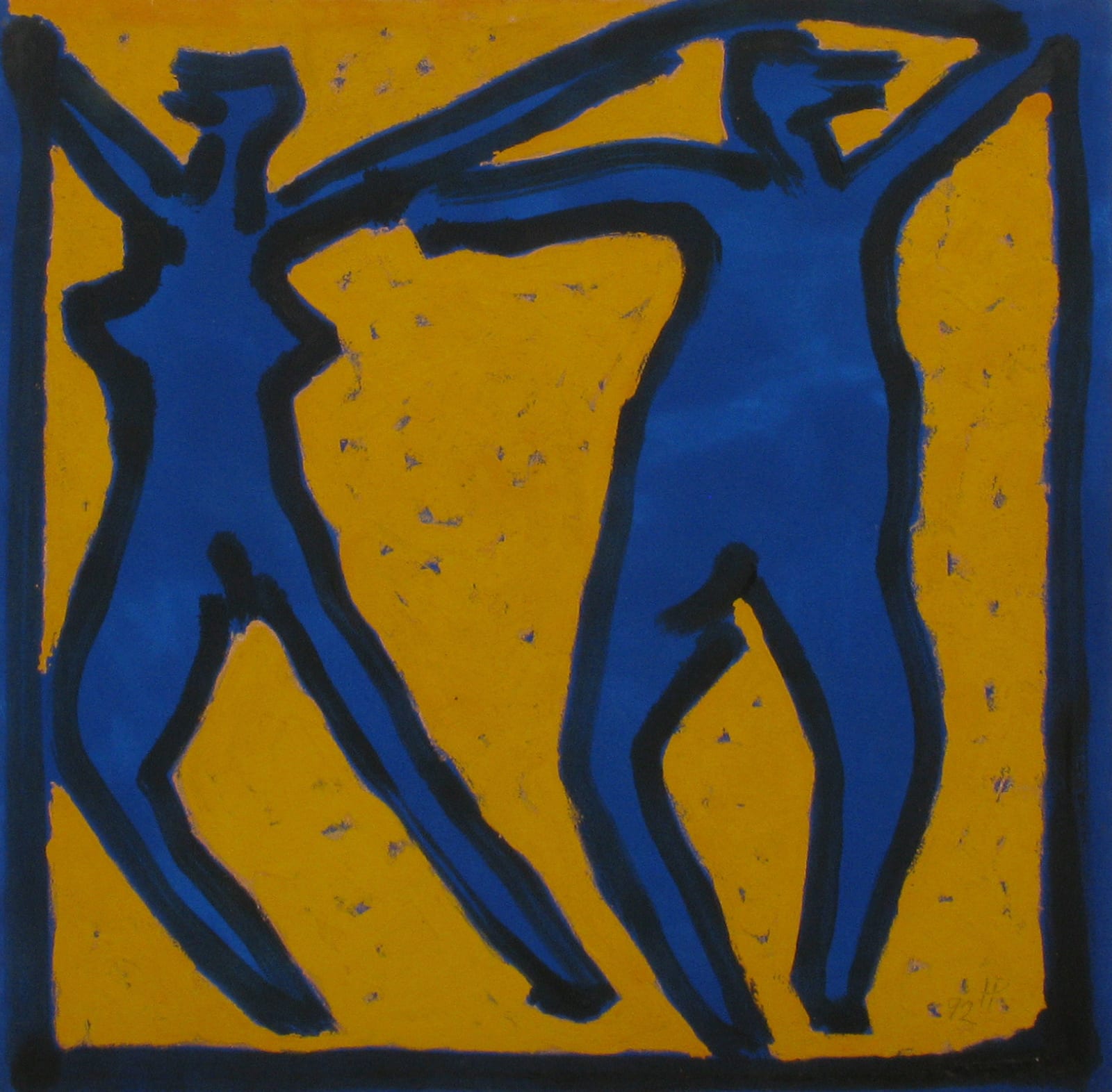 Herman Prigann, Tanz IV, 1992