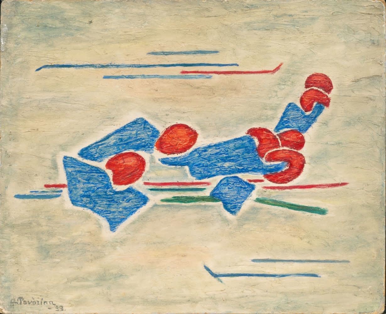 Alexandra Povòrina-Hestermann, Abstrakte Komposition, 1933