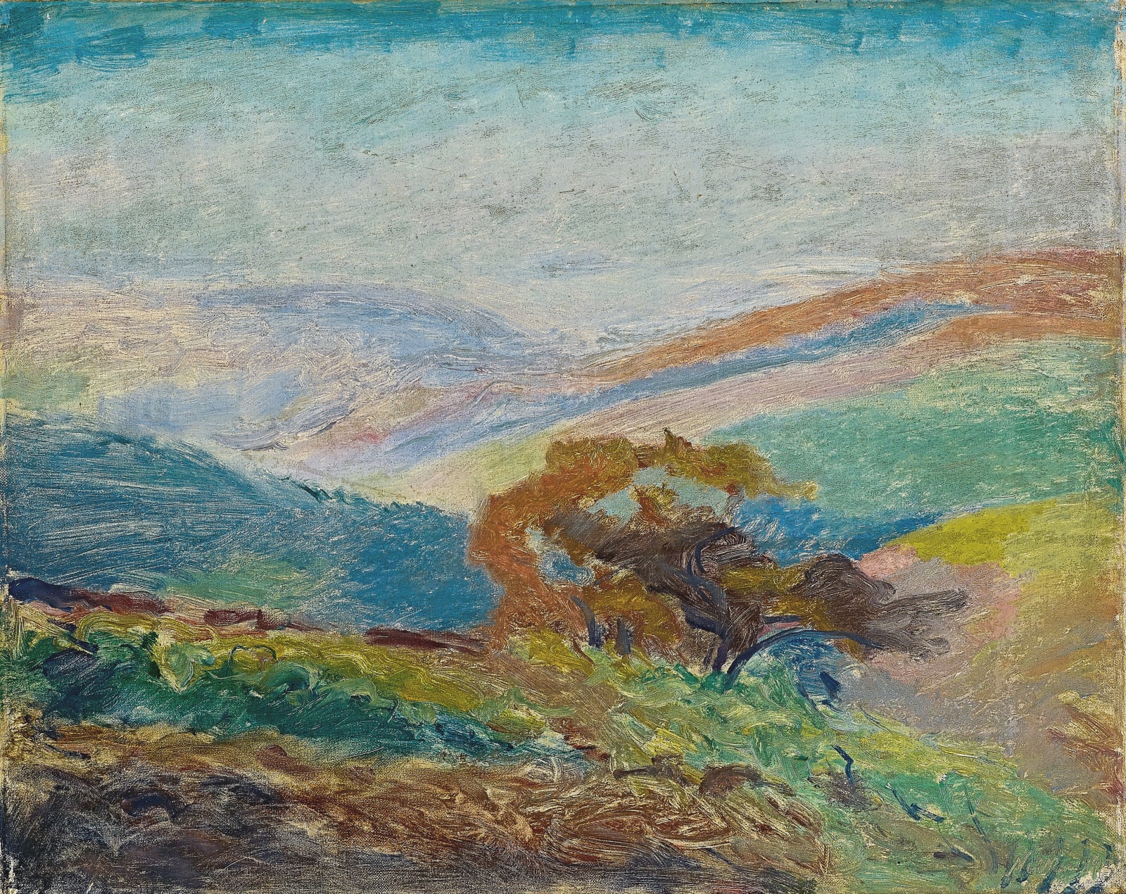 Franz Nölken, Landschaft, um 1913