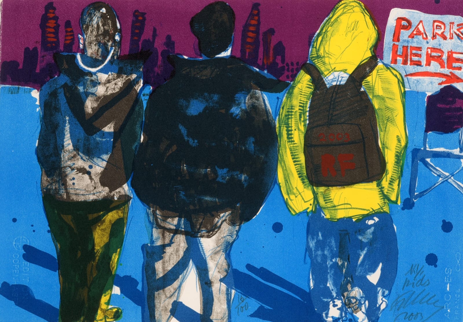 Rainer Fetting, NY Kids , 2003