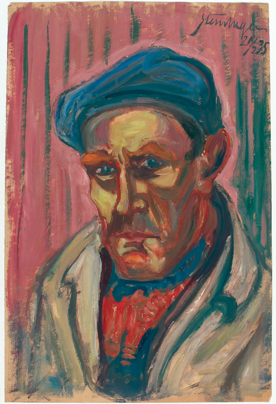 Heinrich Steinhagen, Selbst mit Mütze, um 1935