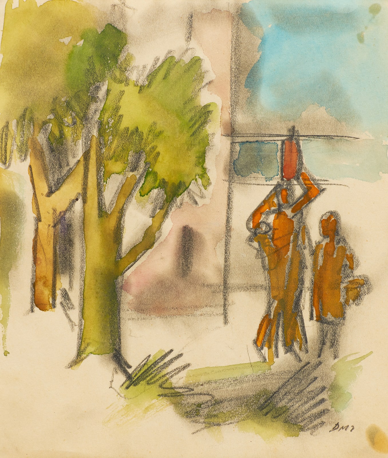 Dorothea Maetzel-Johannsen, Wasserträgerin, um 1920