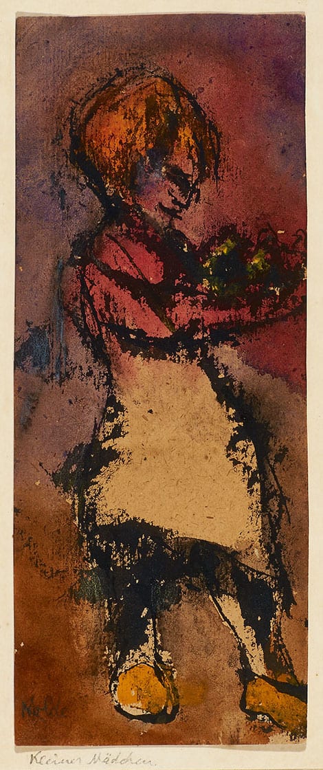 Emil Nolde, Kleines Mädchen, um 1930-35