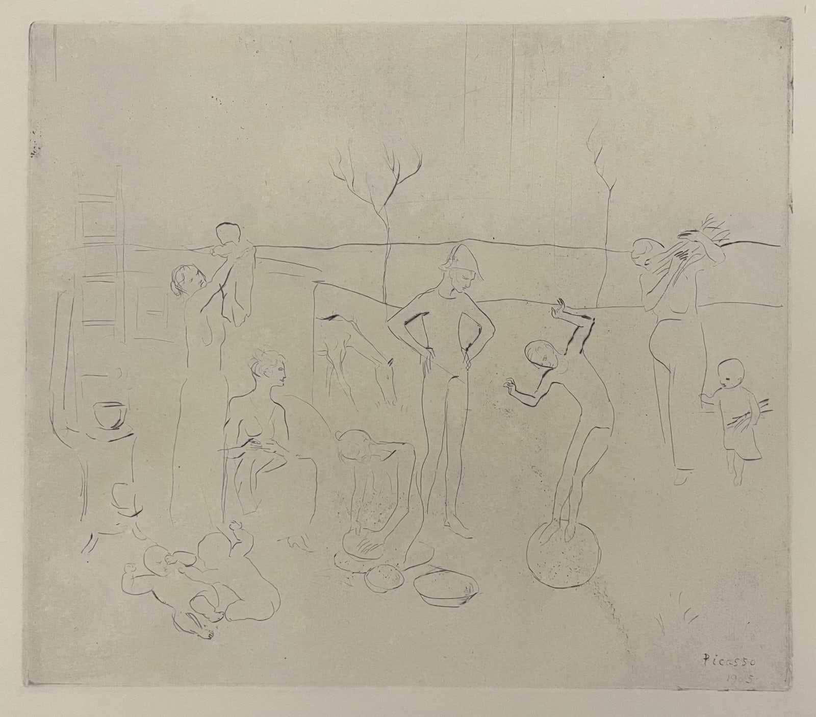 Pablo Picasso, Les Saltimbanques, 1905