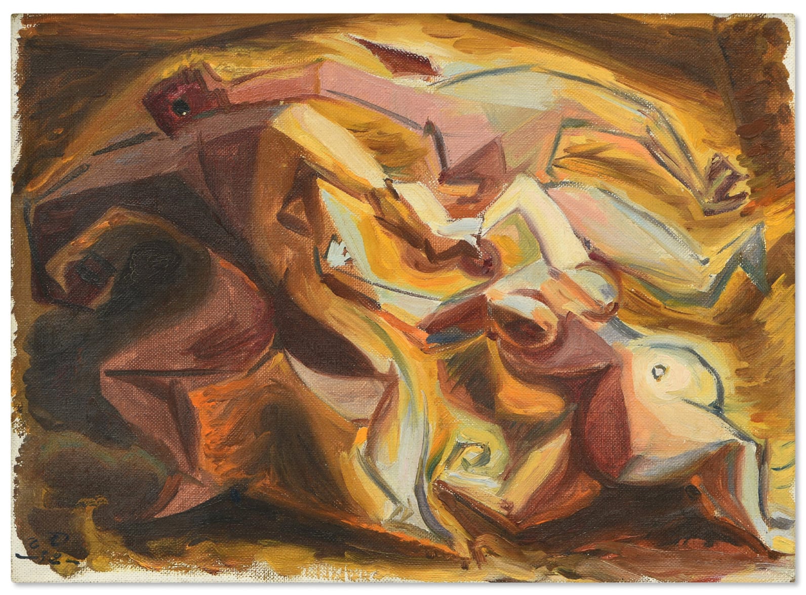 André Masson, Le Rapt, 1932