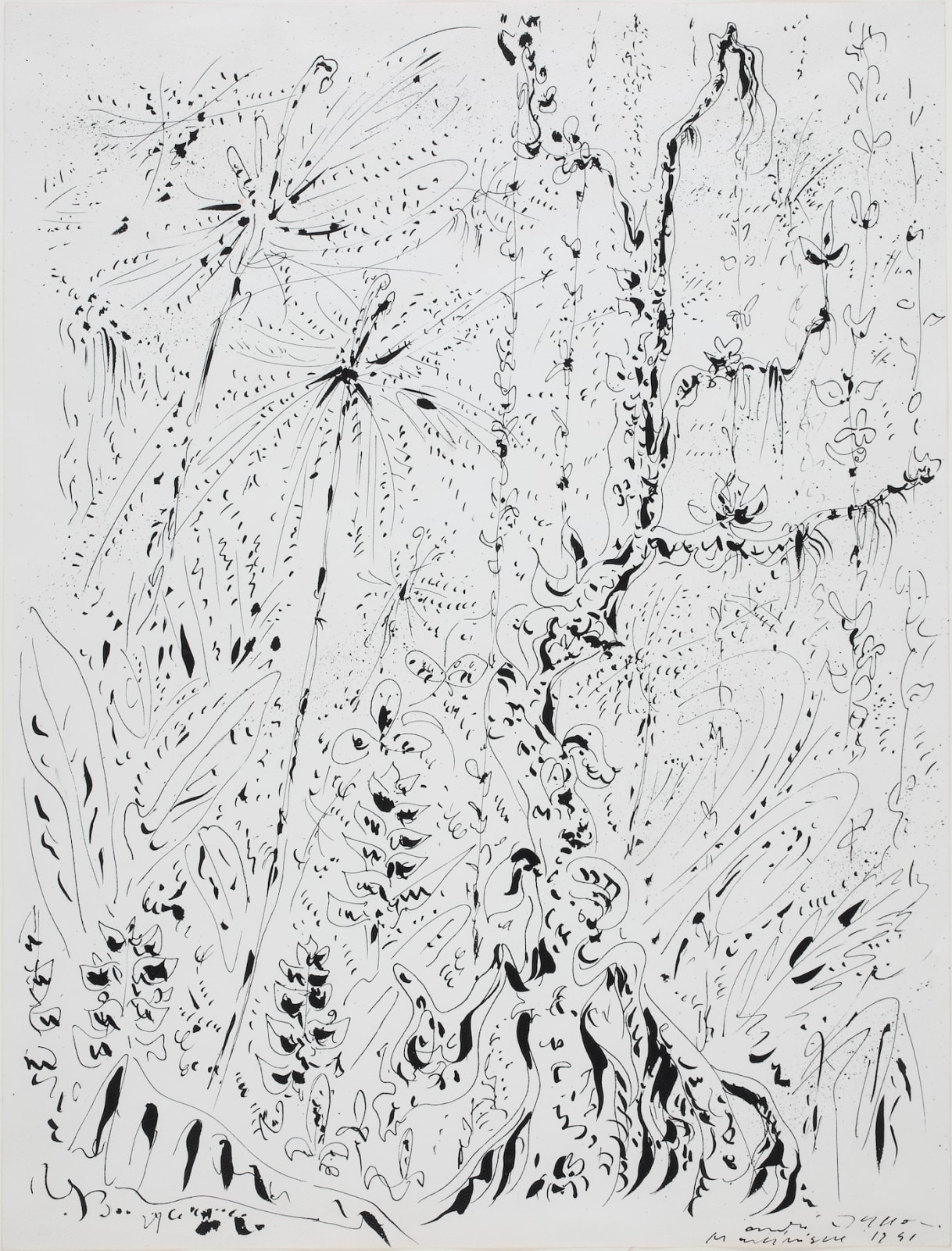 André Masson, Forêt: Martinique, 1941
