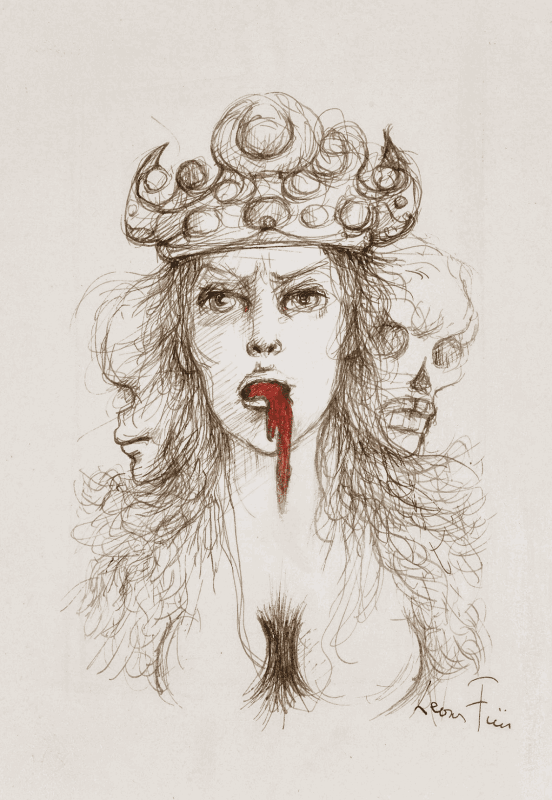 Leonor Fini, Solomonie, ca. 1970