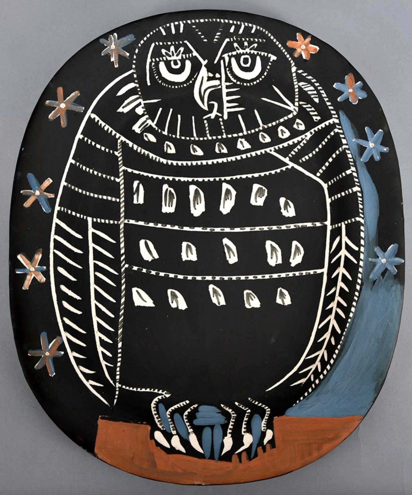 Pablo Picasso, Hibou mat, 1955