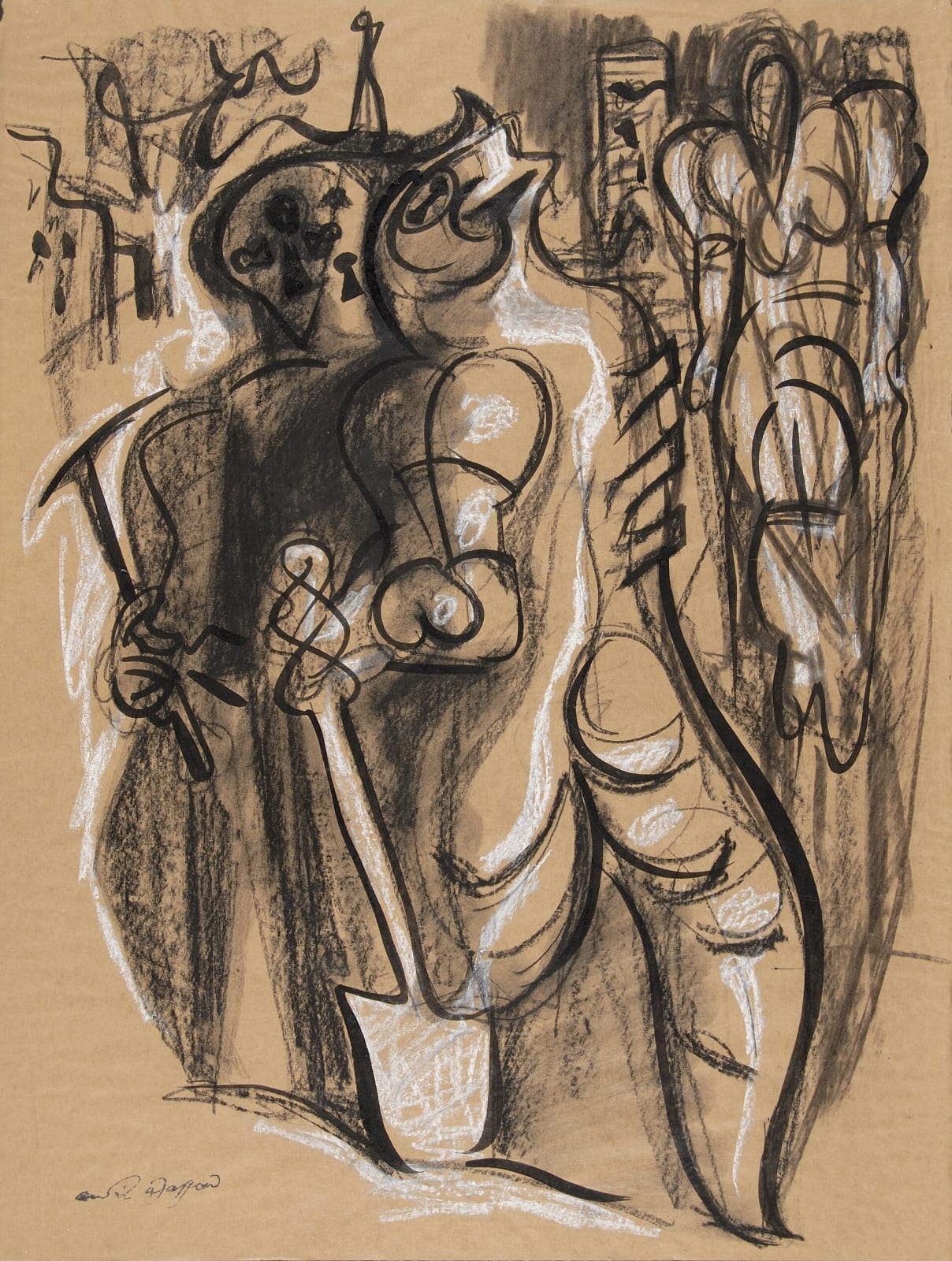 André Masson, Serruriers (Locksmiths), 1946