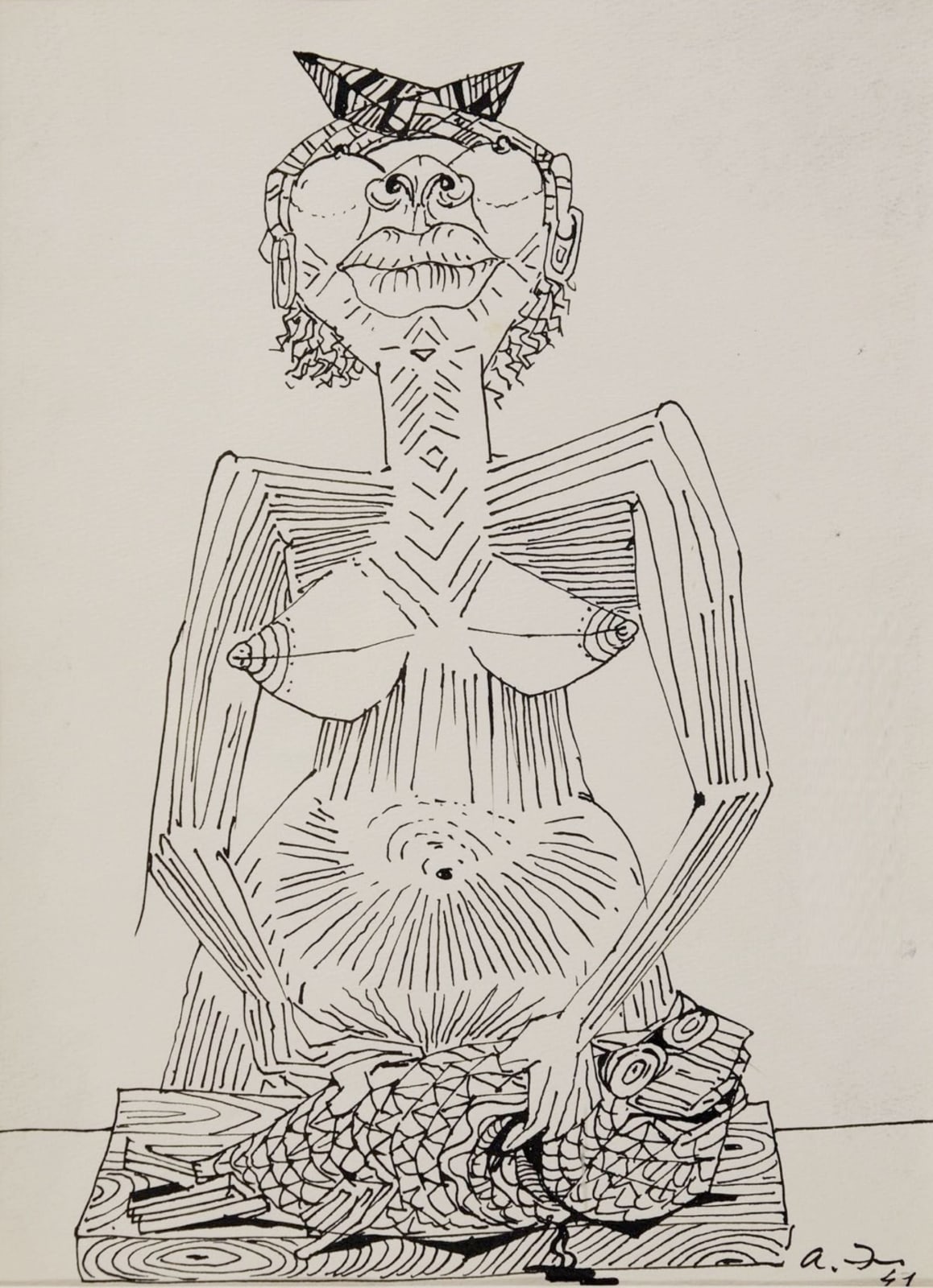 André Masson, Martiniquaise, 1941