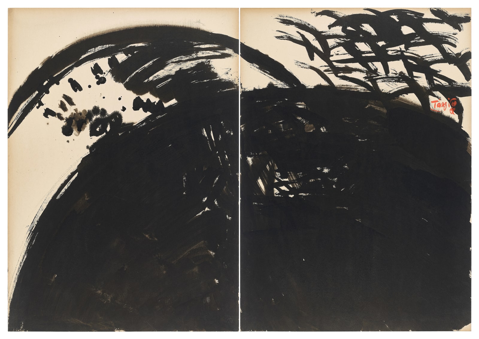 T'ang Haywen, Sans Titre, 1970