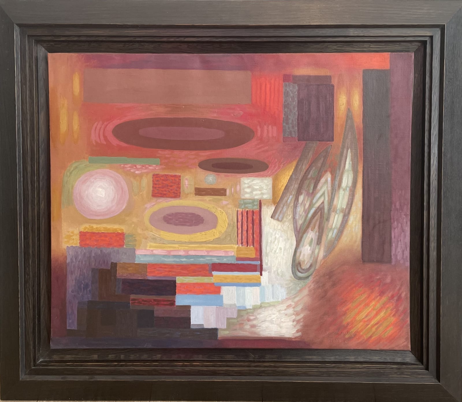 Serge Charchoune, La Chute de l'Ange, 1954