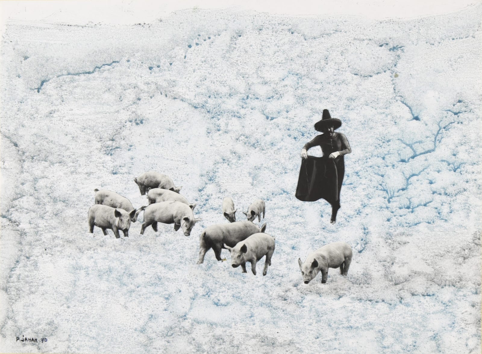 Pierre Jahan , Corrida, 1970