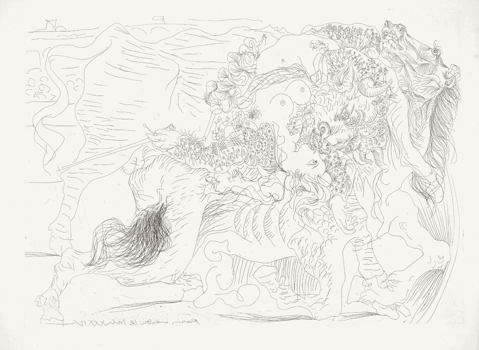 Pablo Picasso, Femme Torero I, 1934