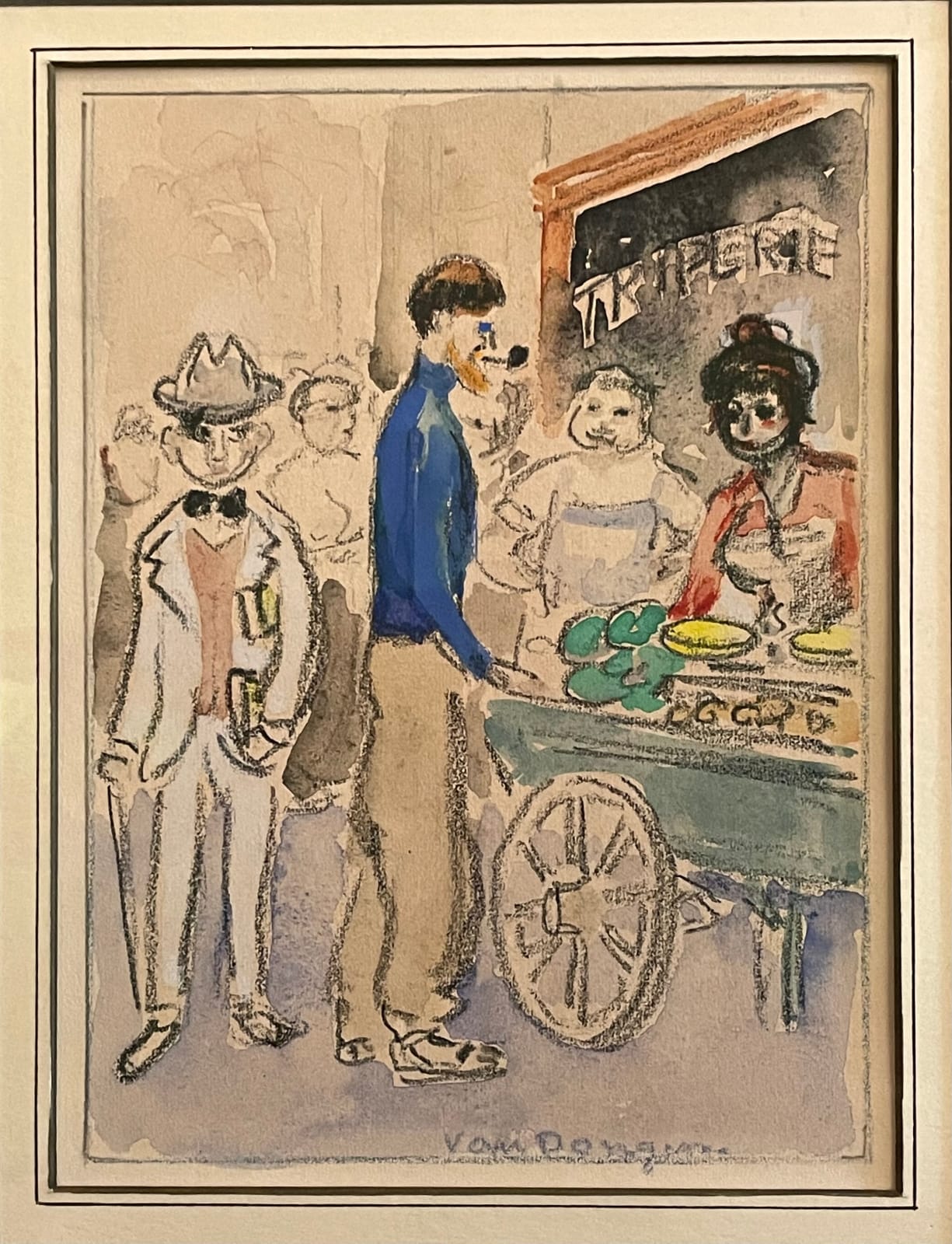 Kees Van Dongen, Van Dongen fait son marché, 1949