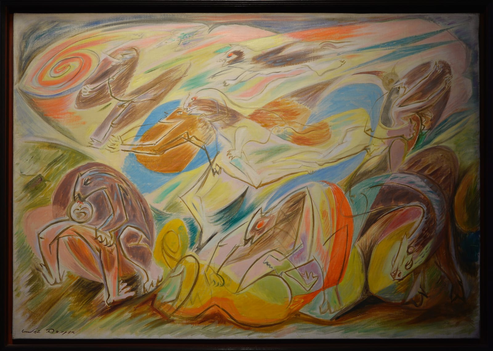 André Masson, Poursuite, 1933