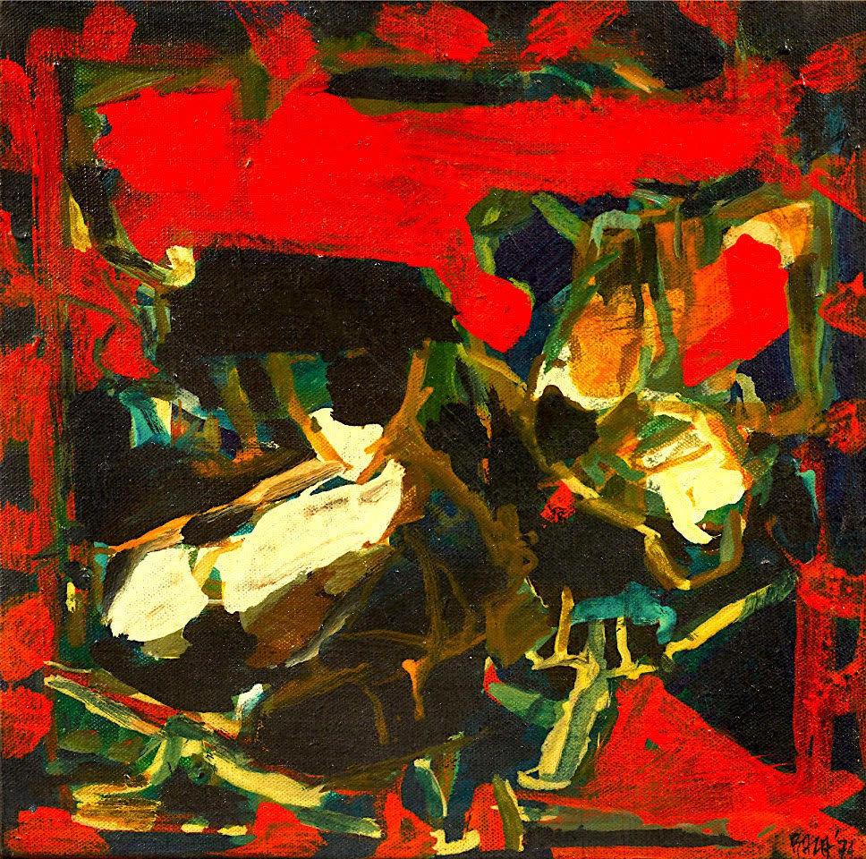 Sayed Raza, Composition, 1974