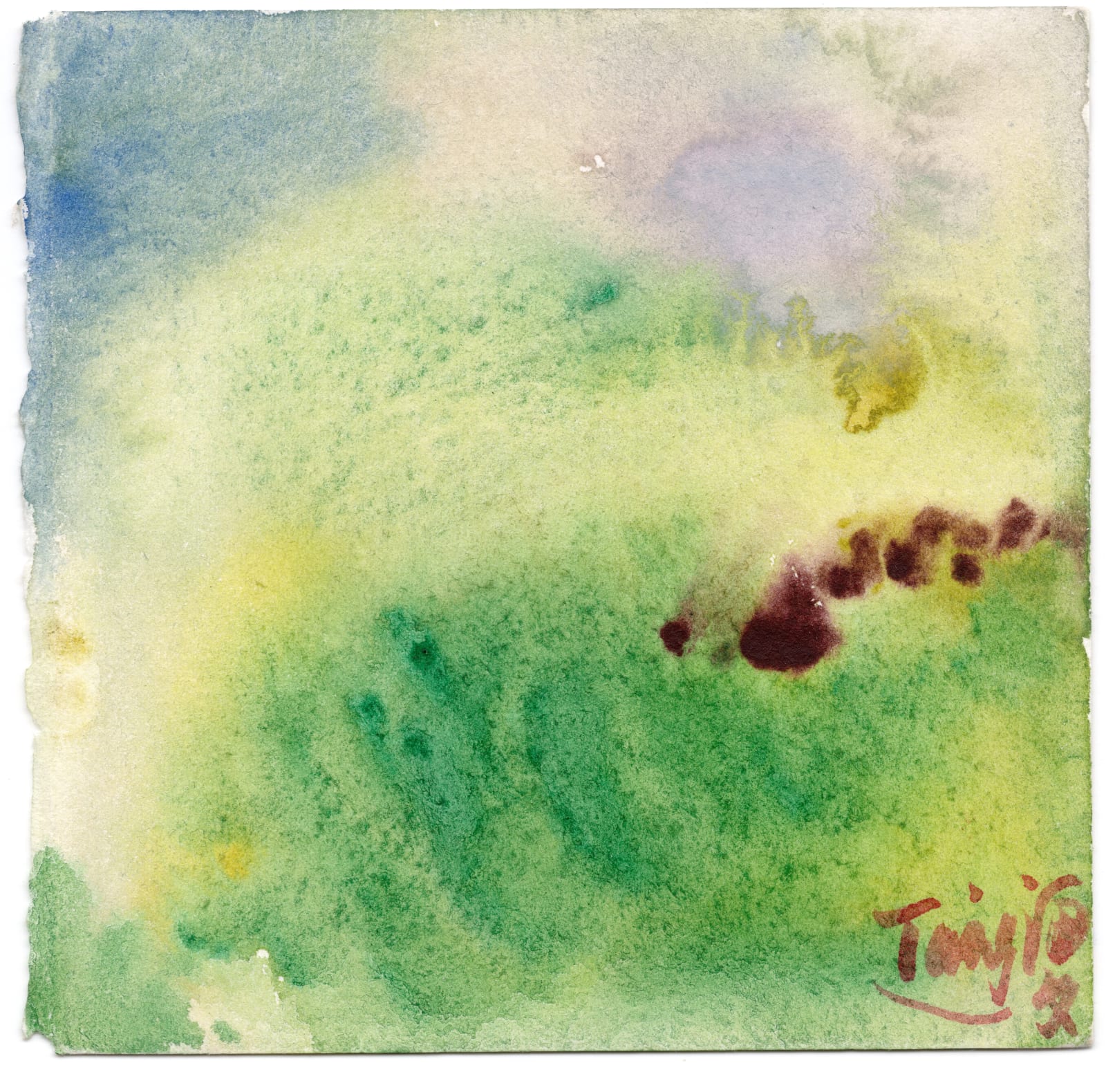 T'ang Haywen, Sans titre , 1980
