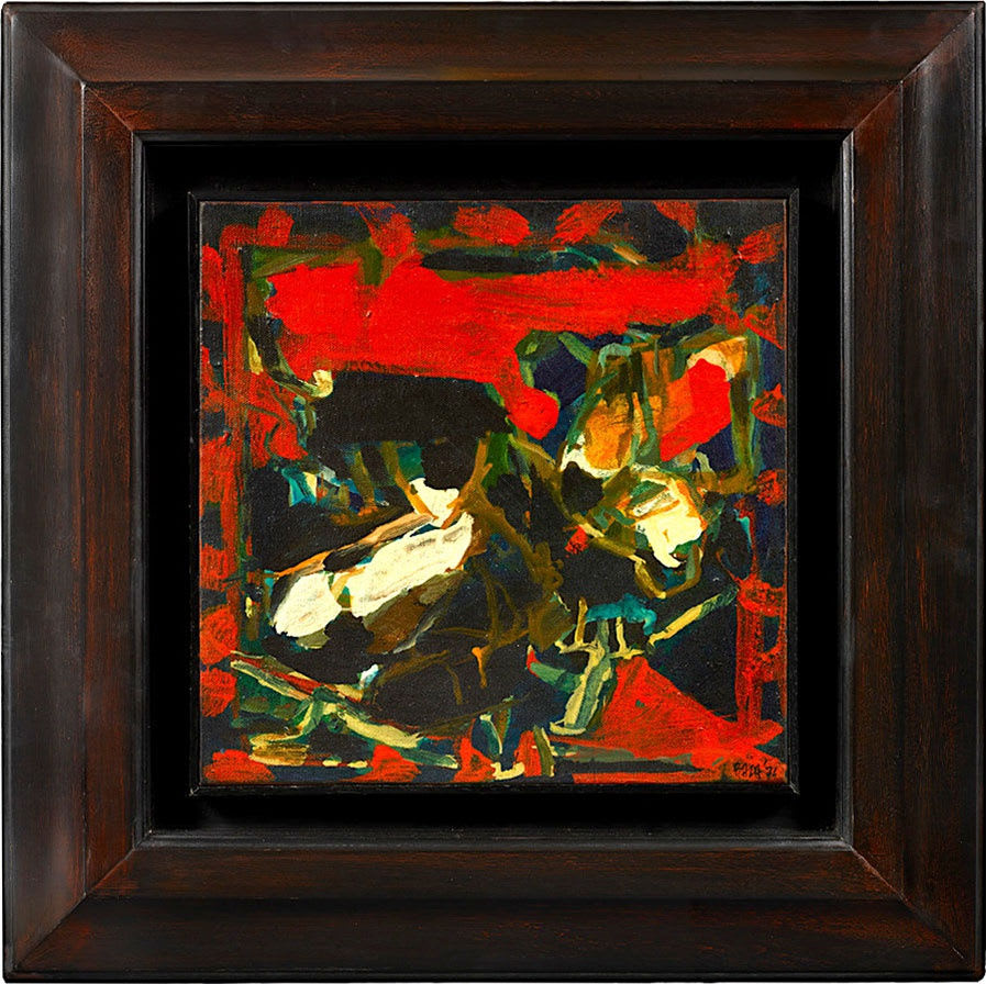 Sayed Raza, Composition, 1974