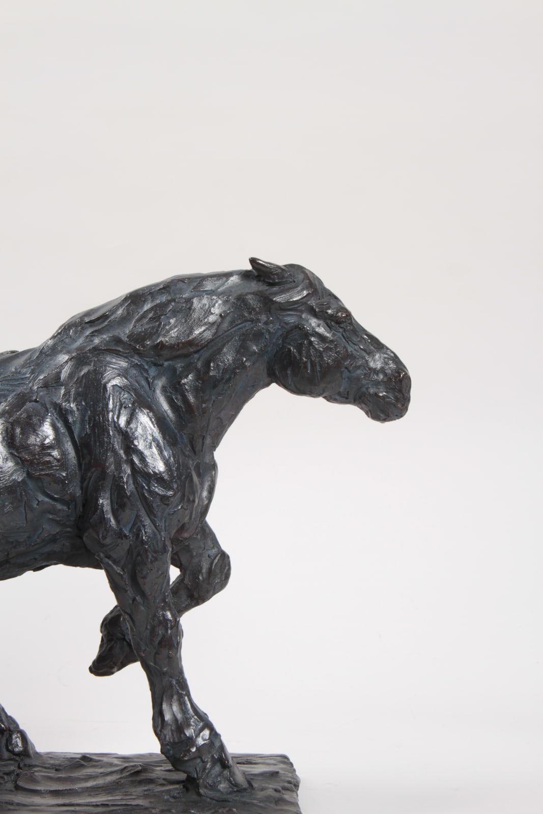 Roch Vandromme, Etude pour le Postier (Cheval de trait), 2019