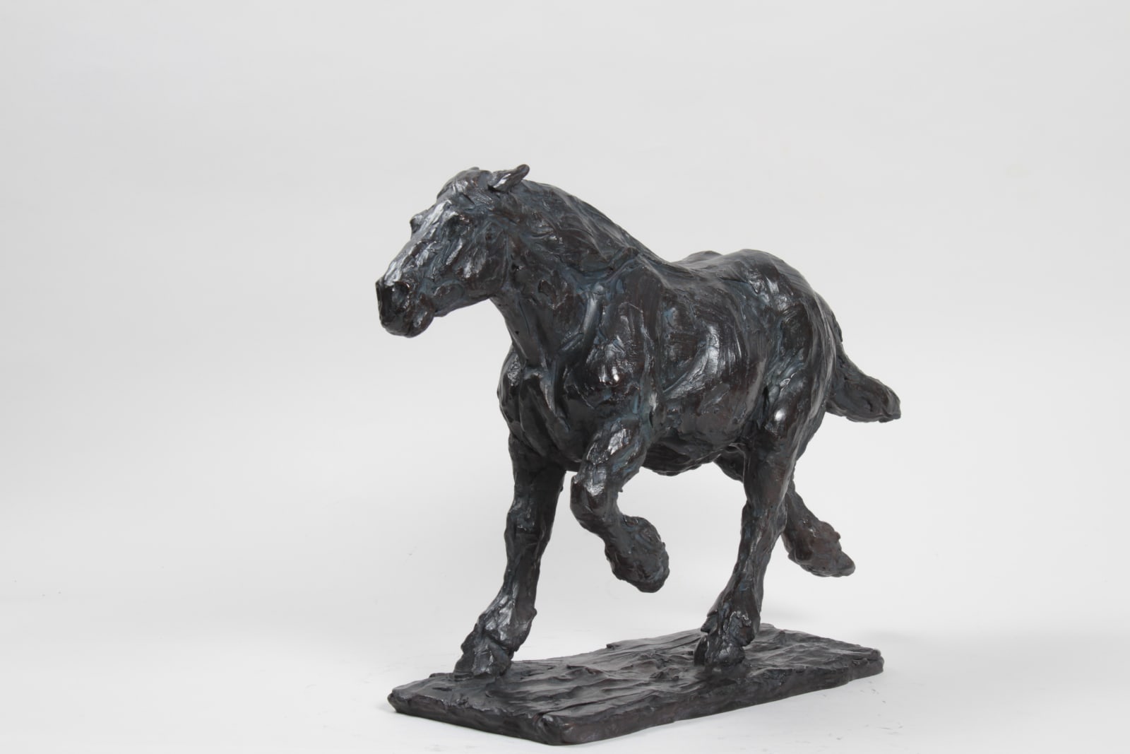 Roch Vandromme, Etude pour le Postier (Cheval de trait), 2019