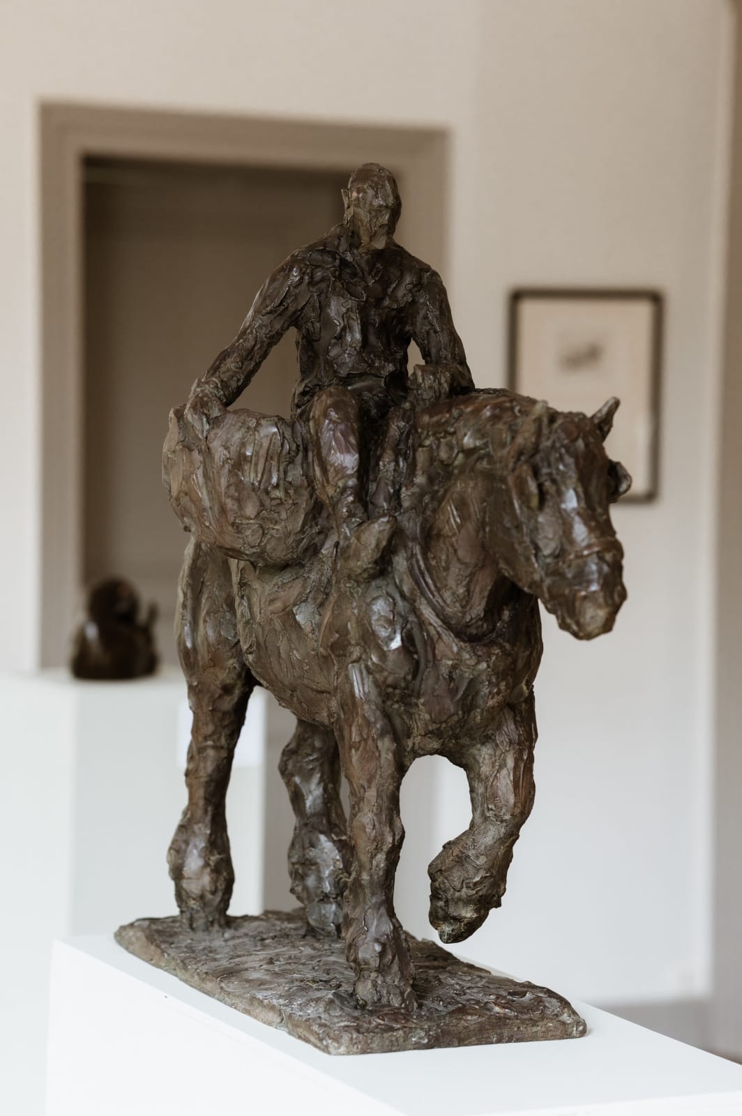 Roch Vandromme, Pêcheur à cheval, 2000
