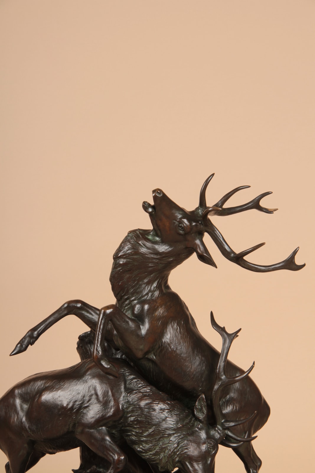 Georges Gardet, Le grand combat de cerf, circa 1905
